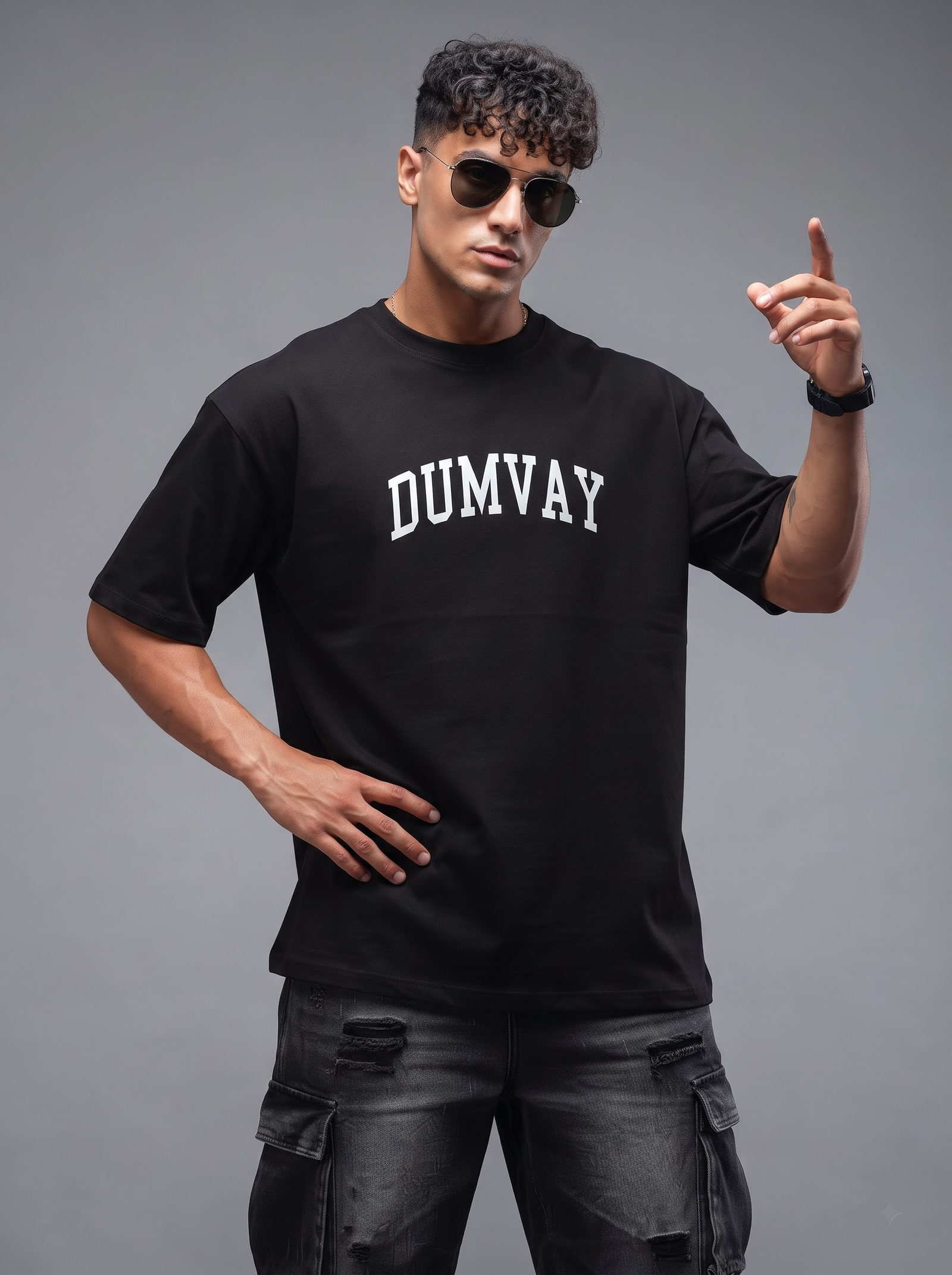 DUMVAY Oversized Black - Image 4